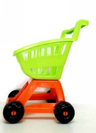 Тележка "супермаркет" с трещоткой - 33*40*50см кв /9/