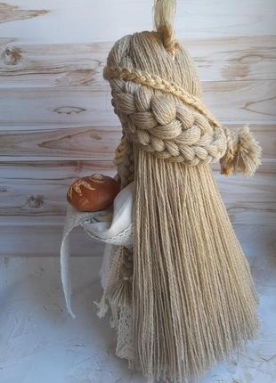 Мотанка с хлебом солью