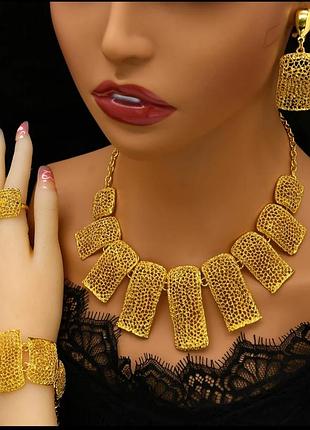 Сережки ажурні 5,8 см 4
