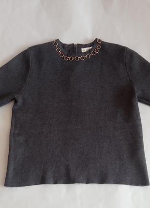 Кофта с коротким рукавом zara