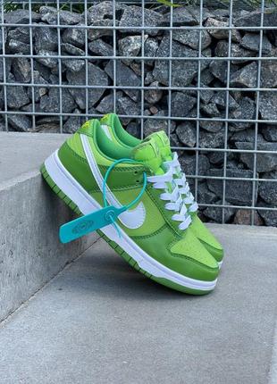 Жен/чол кроссовки nike sb dunk low chrolophyll neymar