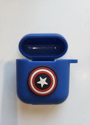 Чехол для наушников airpods marvel