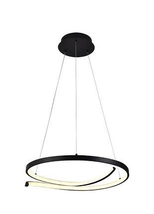 Люстра подвесная светодиодная Shirius lcd3052 bk черная