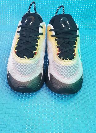Кроссовки детские nike foamposite chrome blue light color page оригинал