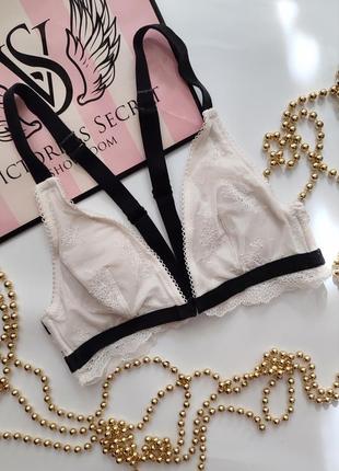 Victoria's secret xs 34 ажурный бралет топ 70a 70b 70c