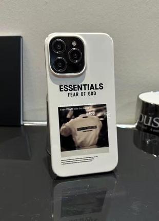 Чохол essentials чехол fear of god iphone эссеншиал айфон 12 13 14  pro max про