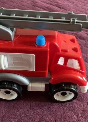 Пожарная машина, трактор, бетономешалка