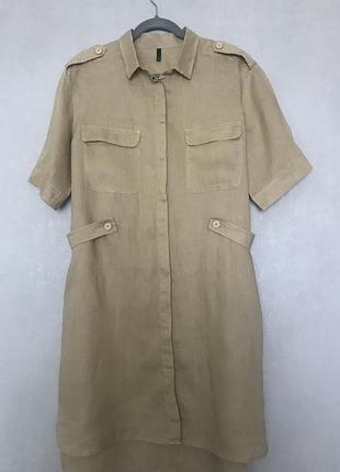 Сукня льняна