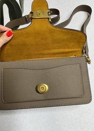 Кожаная сумка coach 2