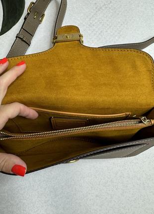 Шкіряна сумка coach 3