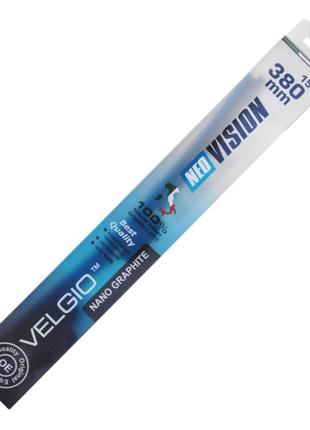 Безкаркасная щетка velgio neo visio 15/380мм gl-55