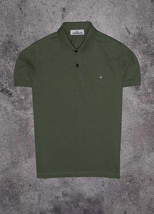 Stone island pique polo (оригинал, мужская футболка поло стон айленд )