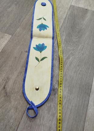 Готовая штора на петлях с подхватом