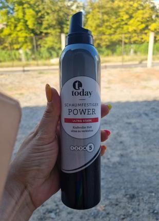 Мусс для волос  мощная  фиксация 250мл