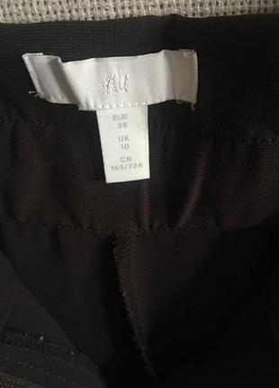 Коричневые брюки мом "морковки" высокая посадка