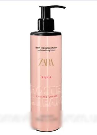 Парфюмированный лосьон для тела zara frosted cream brand collection 200 мл