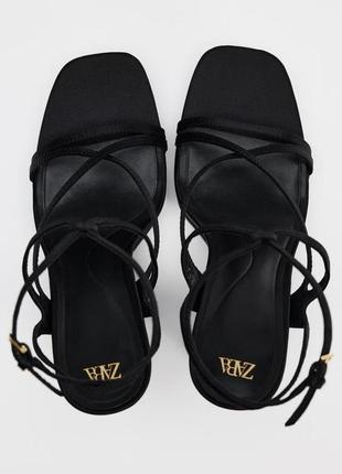 Zara босоніжки на платформі5 фото