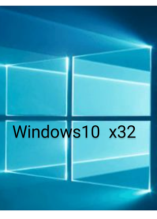 Загрузочная флешка    с windows 10 32 pro