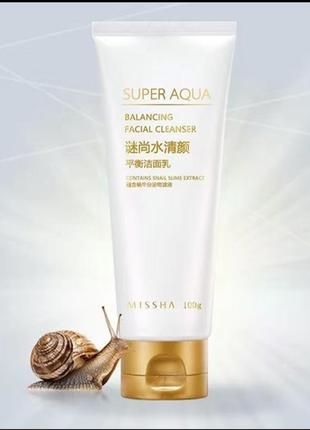 Missha,100мл, очищающая пенка для умывания