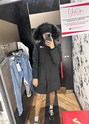 Новый!! пуховик парка the nort face м