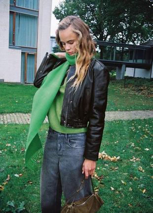 Куртка бомпер zara