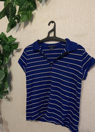 Футболка/поло в смужку ralph lauren