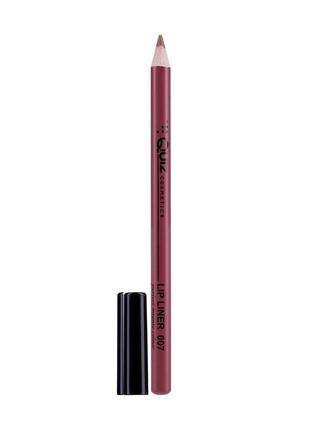 Карандаш для губ quiz cosmetics lip liner (07 pink) 2 г1 фото