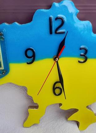 Настінний годинник " карта україни "