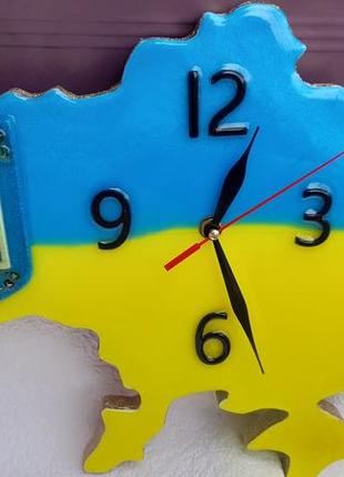Настінний годинник " карта україни "