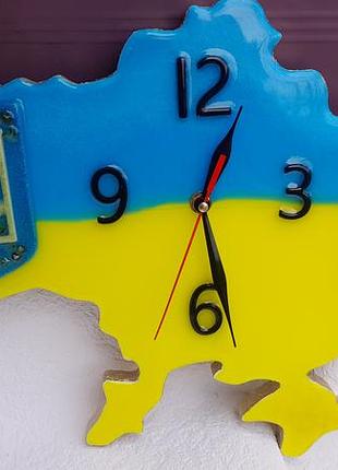 Настінний годинник " карта україни "