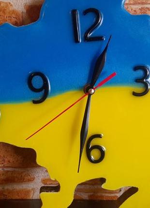 Настінний годинник " карта україни "