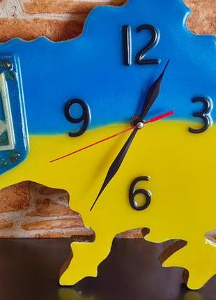 Настінний годинник " карта україни "