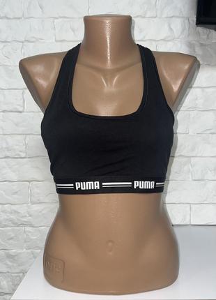 Черный оригинальный бюстгальтер, топ puma