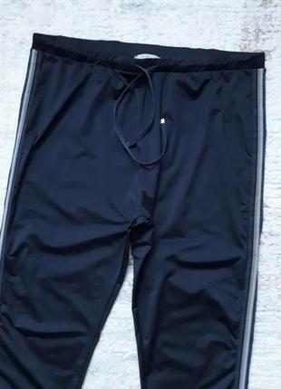 Модные тончайшие стрейчевые спортивные штаны, 48-50-52?, гипоаллергенный полиэстер, эластан, sylver4 фото
