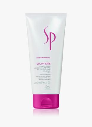 Wella professionals sp color save кондиционер для крашеных волос