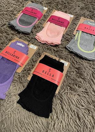 Шкарпетки для хореографії, йоги, пілатеса, танців toesox розмір l