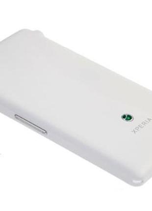 Задняя крышка sony st27i xperia go, белый