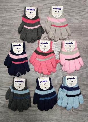 Зимние перчатки, 4-6 лет
