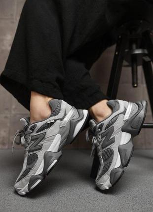 Кросівки жіночі nb 9060 grey/beg нп4816