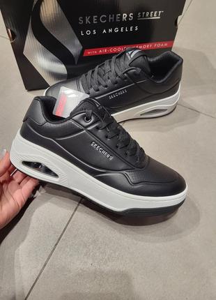 Кеди чоловічі skechers 183145blk оригінал