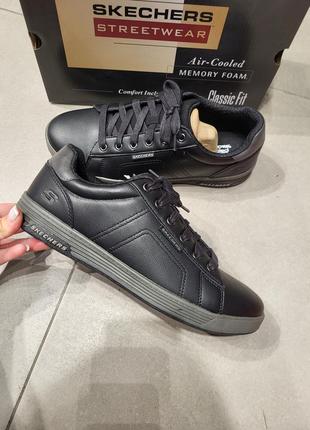 Кеди чоловічі skechers 210946blk   оригінал