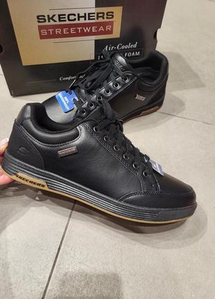 Кеди чоловічі skechers 210944blk waterproof  оригінал