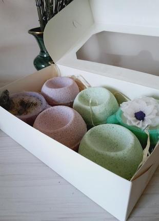 Подарочный набор мыла и бомбочек