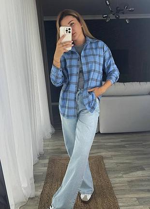Рубашка в клетку осень ,весна,лето