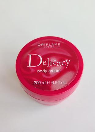 Delicacy oriflame парфюмированный крем для тела орифлейм