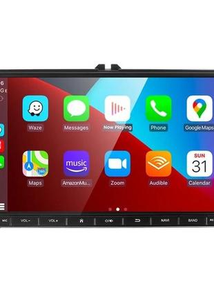 Автомагнитола штатная android 2din 9093-j для volkswagen, skoda, seat (2/32gb, 4 ядра, android auto, carplay)