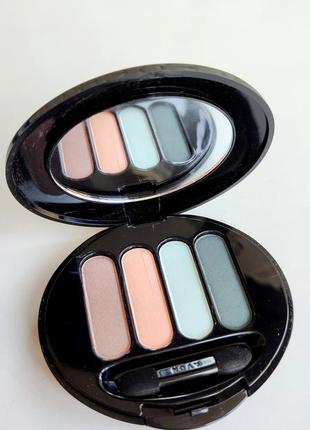 Тени для век глаз эйвон avon tahitian turquoise