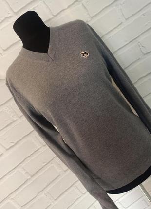 Светер джемпер пуловер ted baker состав 100% вовна розмір xl