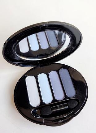 Тени для век глаз эйвон avon denim blues