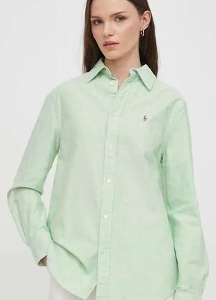 Базова котонова сорочка polo ralph lauren golf/ рубашка polo оригинал1 фото